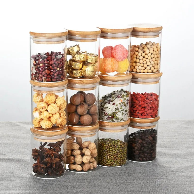 Cux Square or Round Glass Food Storage